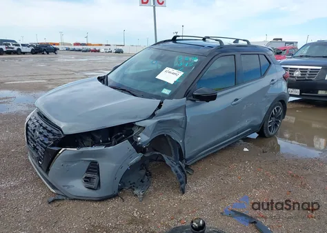 2021 Nissan Kicks Sr Xtronic Cvt from USA, damaged, VIN 3N1CP5DV8ML558833